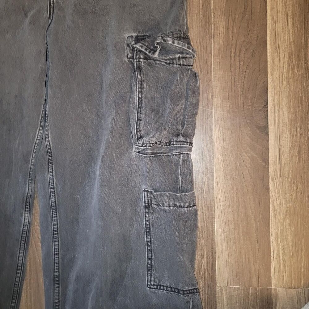 Old-navy Women's Black and Grey Jeans - Picture 4 of 4